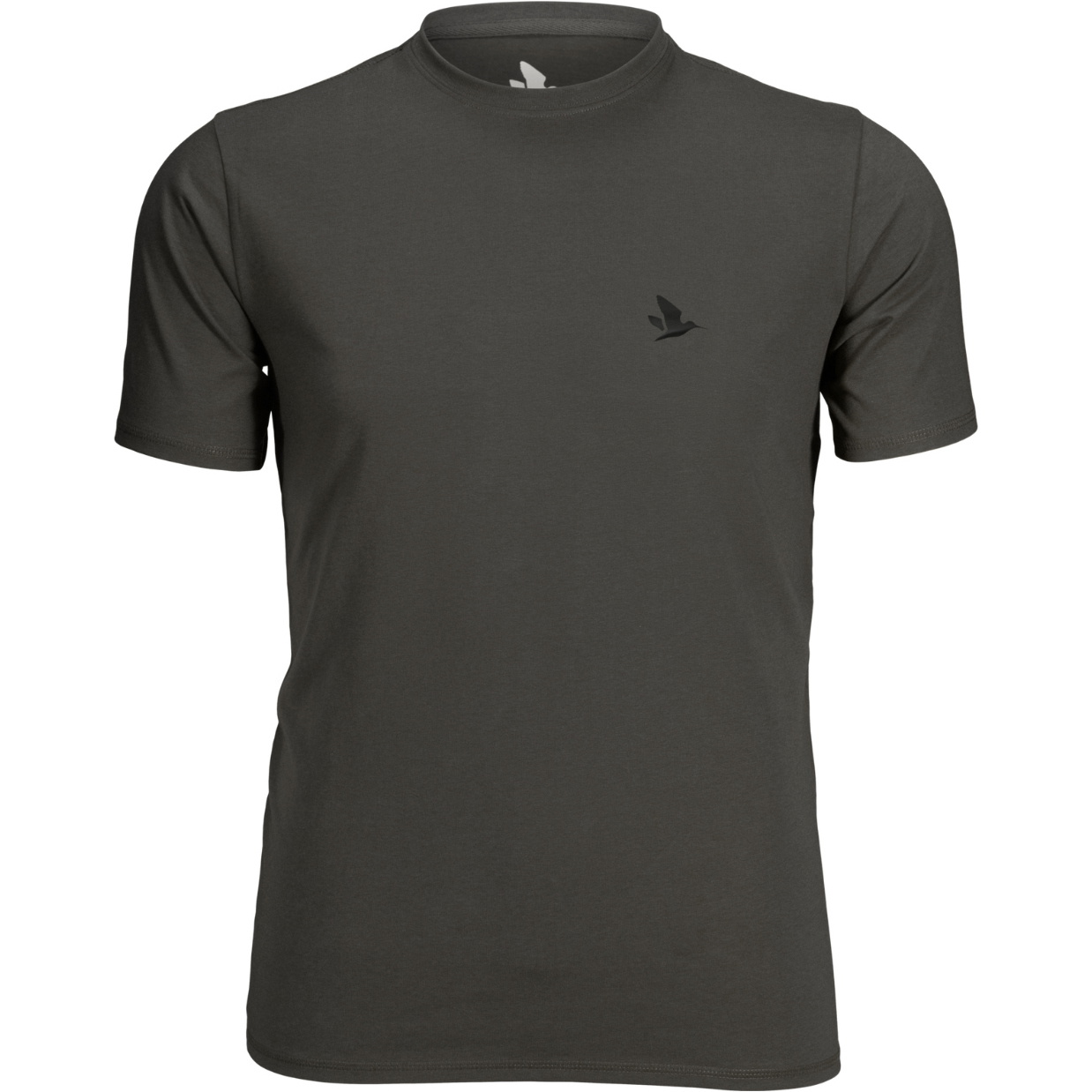 2025 Seeland Mens Outdoor 2-Pack T-Shirt 16020591 - Granit / Pine Green